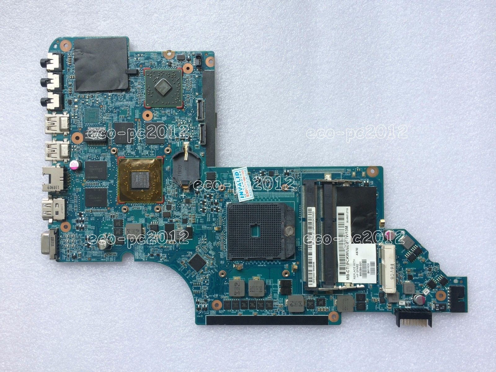 665284-001 # HP Pavilion DV6-6000 AMD Motherboard System Board